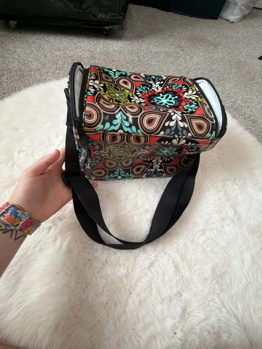 Vera Bradley Lunch Bag Sierra Pattern